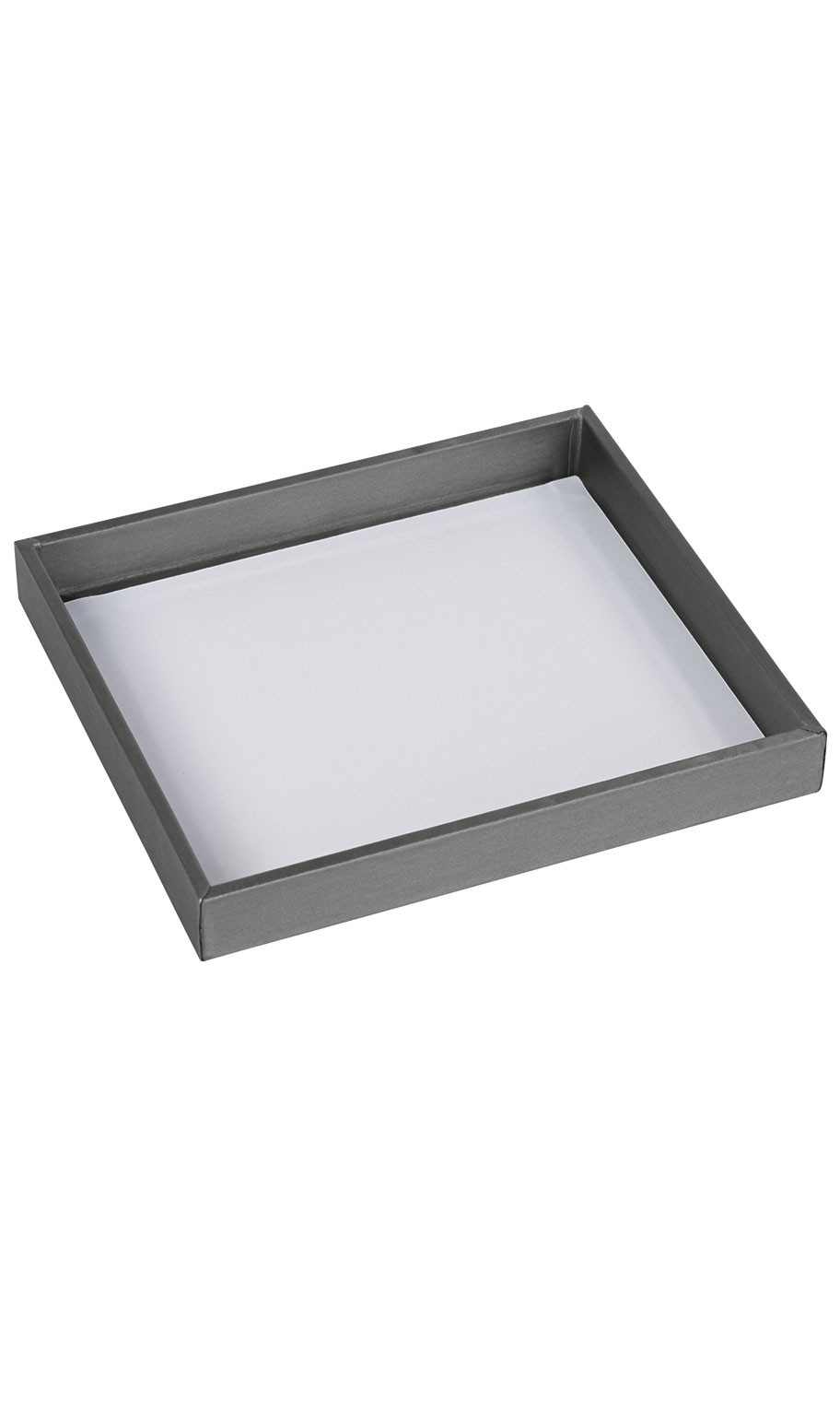 Small Open Top Gray Tray - Pack of 25