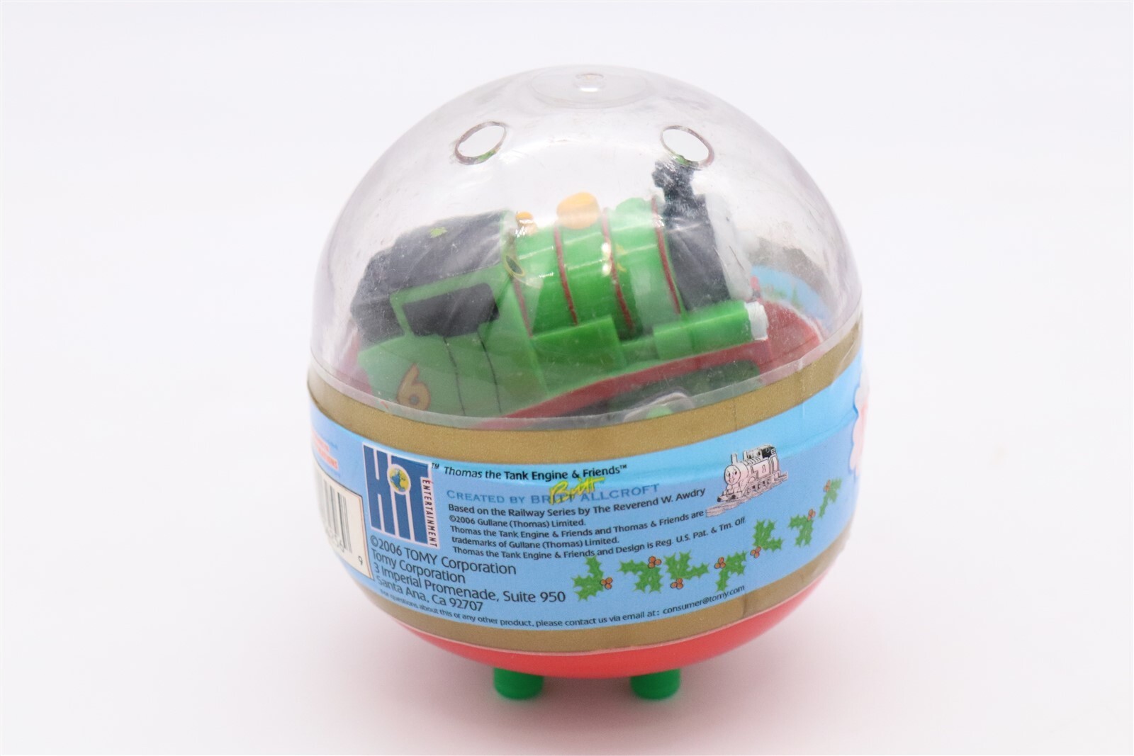 TOMY Thomas the Train & Friends Mini Percy Engine Wind Up Toy SEALED 2006