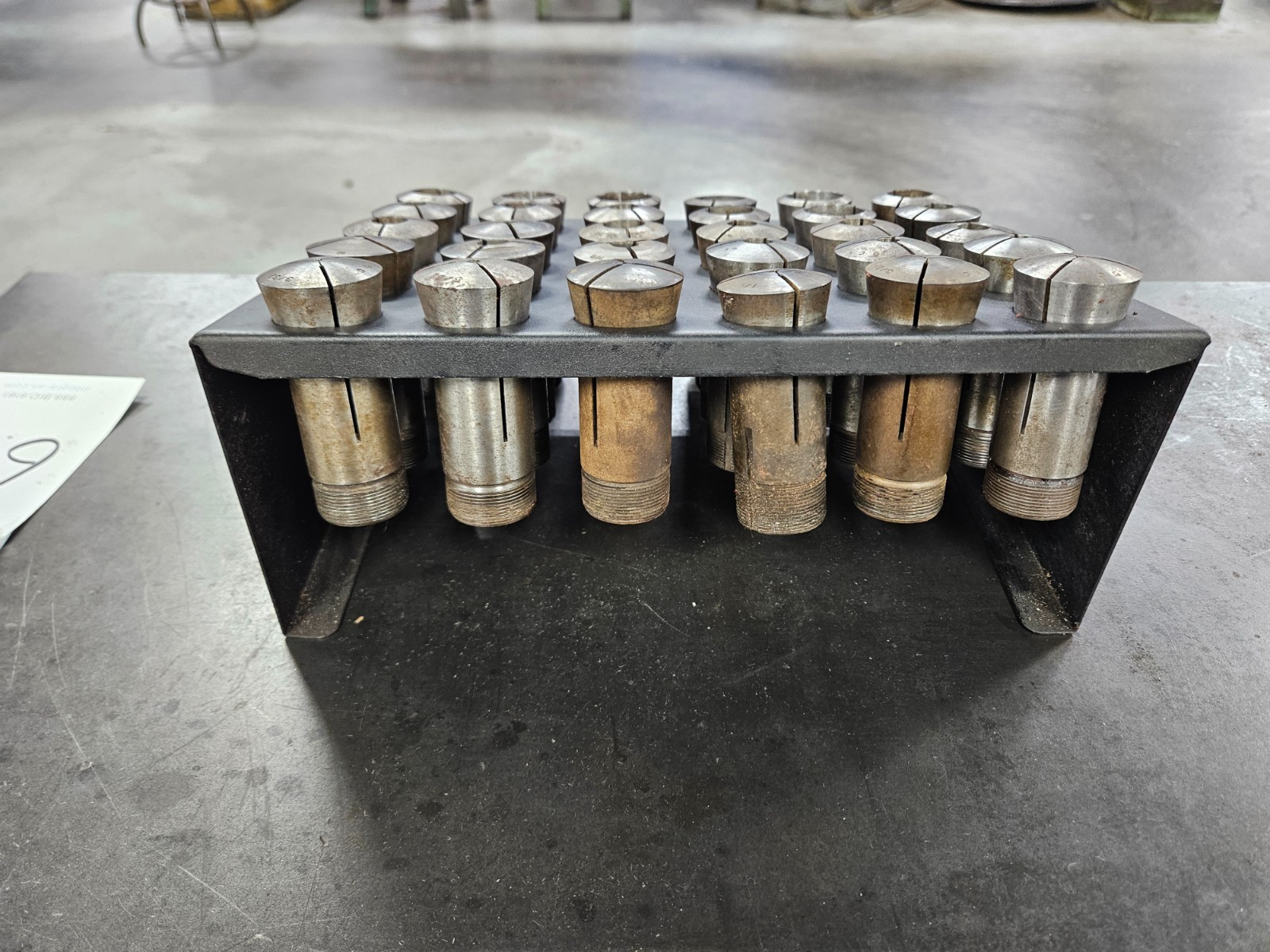 (30) Assorted 5C Collets w/ Holder