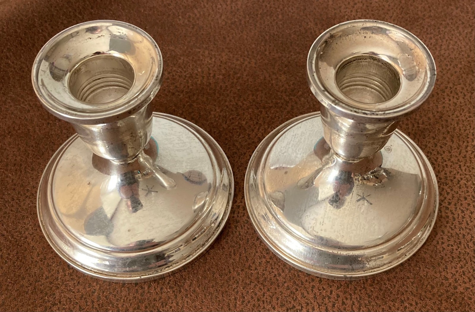 TOWLE Sterling Weighted #700, 2 - Candle Holders