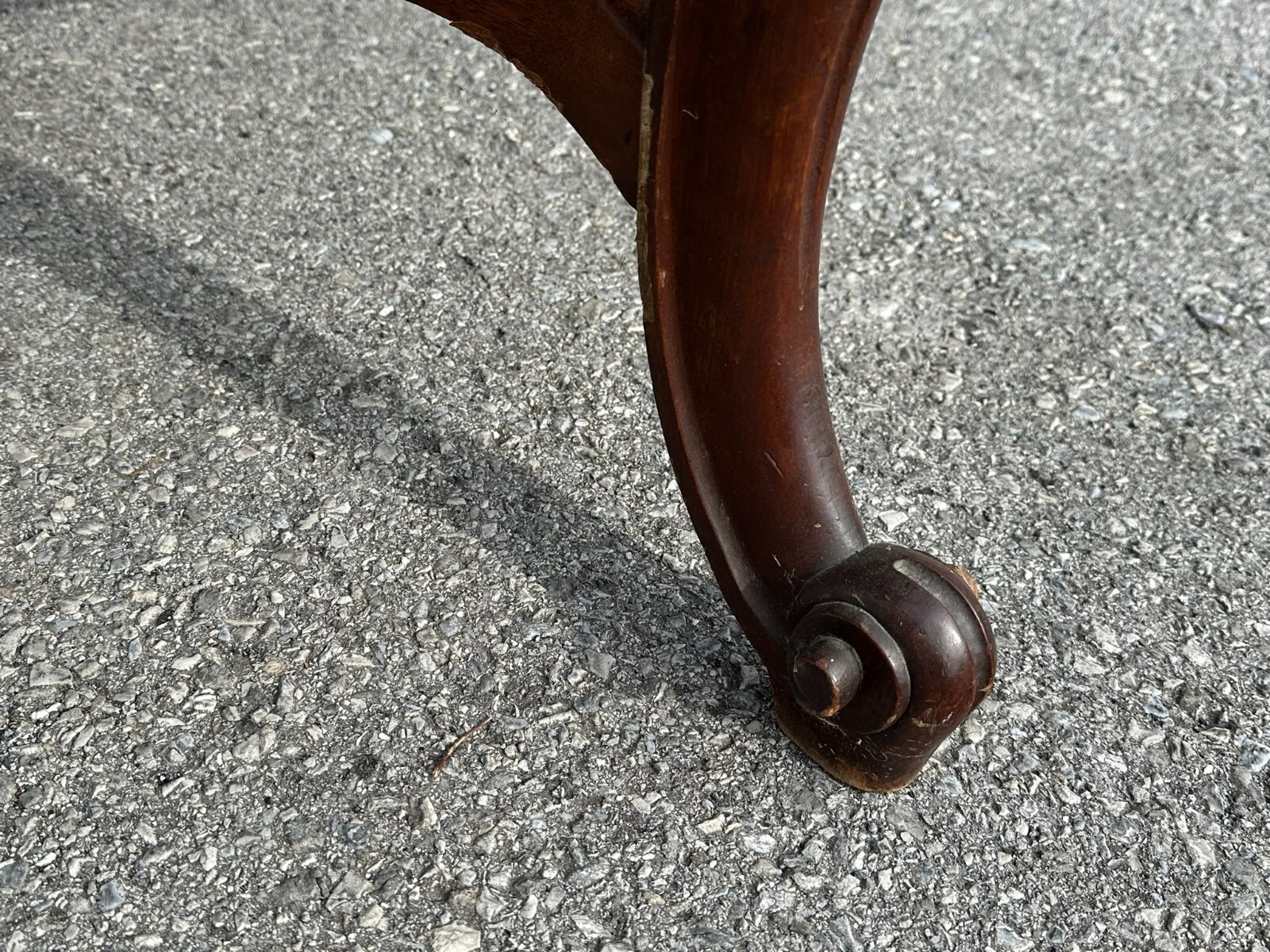 antique carved victorian parlor table center stand 1870 clean turtle top