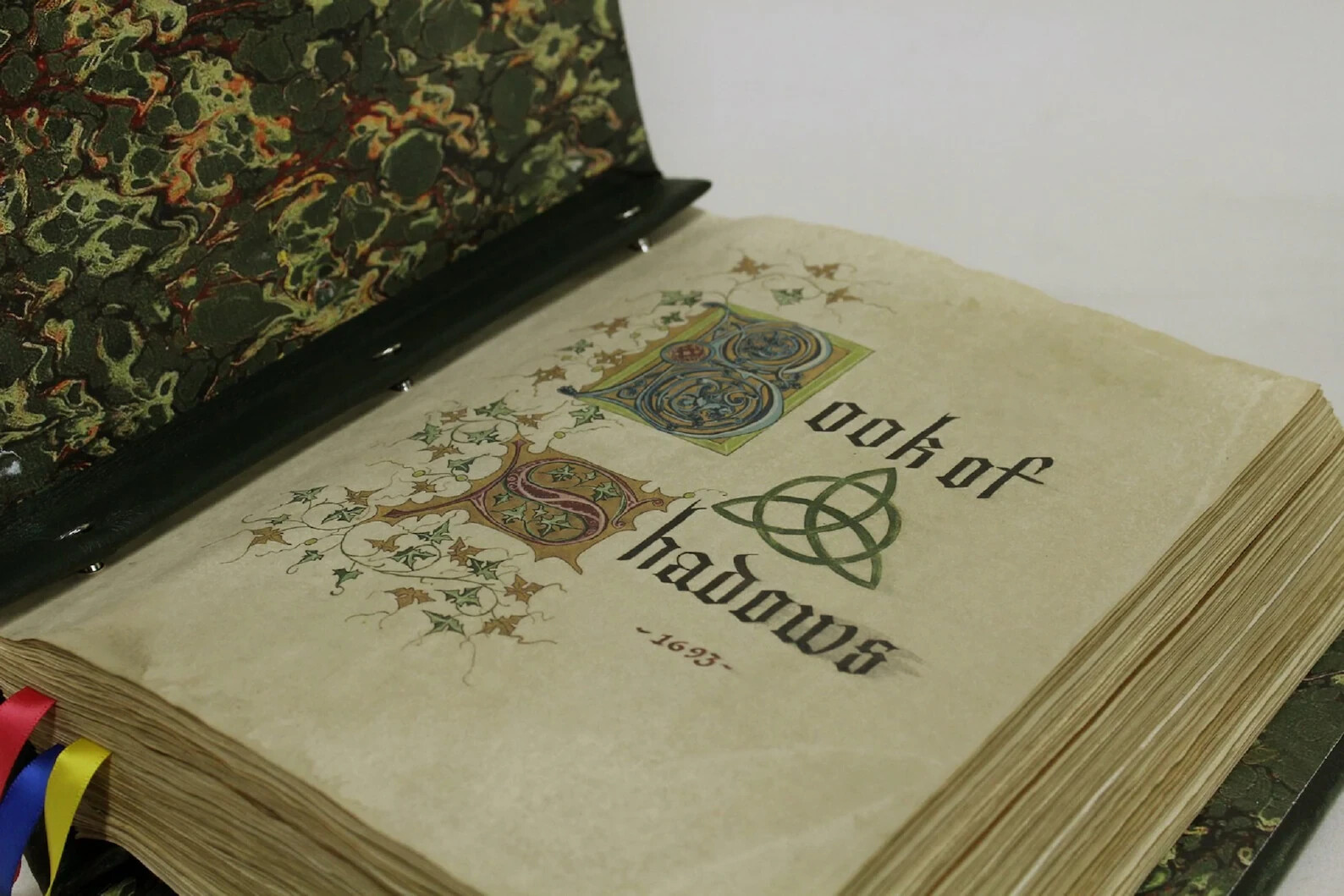 Charmed Inspired Book of Shadows FULL Replica 500 Aged Pages FREE U.S. SHIPPING