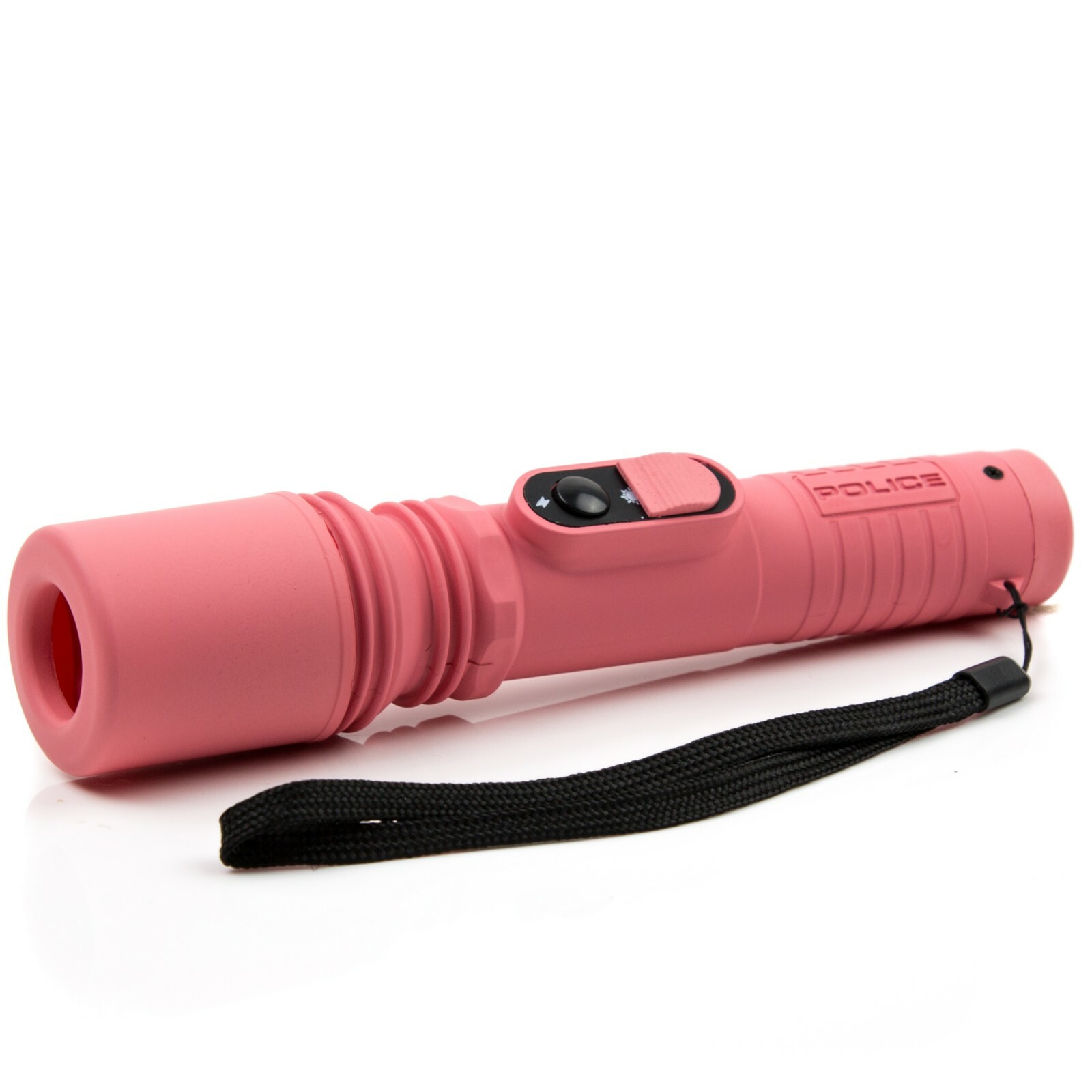 POLICE Stun Gun 305 700 BV Rechargeable LED Flashlight Pink