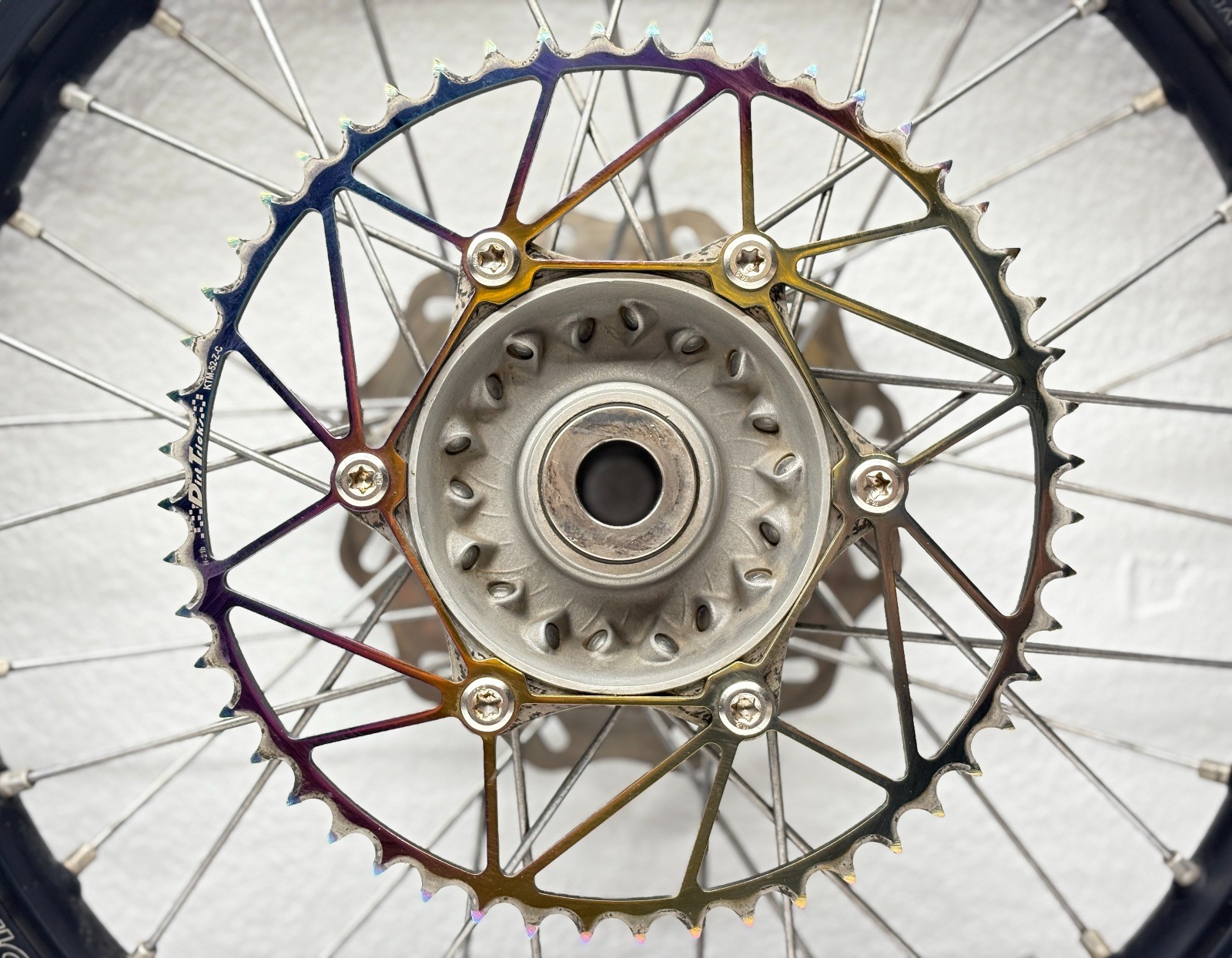 DID Wheel Set Front Rear 21/19 Fits Husqvarna FC350 2019-2022 Rim Sprocket Hub ✅