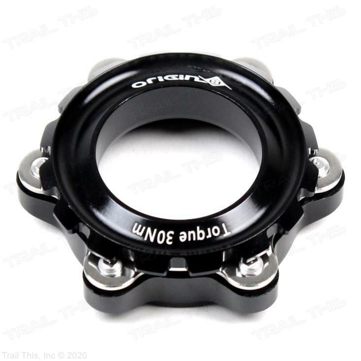 Origin8 Bicycle Thru-Axle Center-Lock Disc Rotor Adapter 6-Bolt to CenterLock
