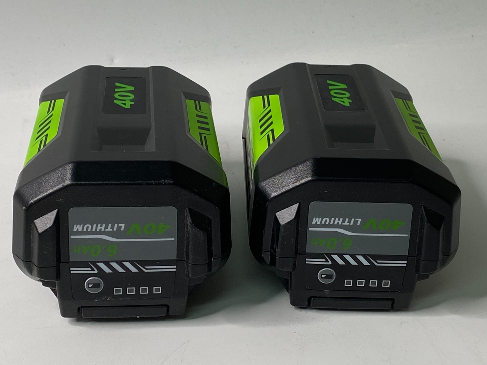 LOT of 2 40V 6.0Ah Battery for Ryobi 40 Volt Lithium OP4050 OP40602 w/Charger