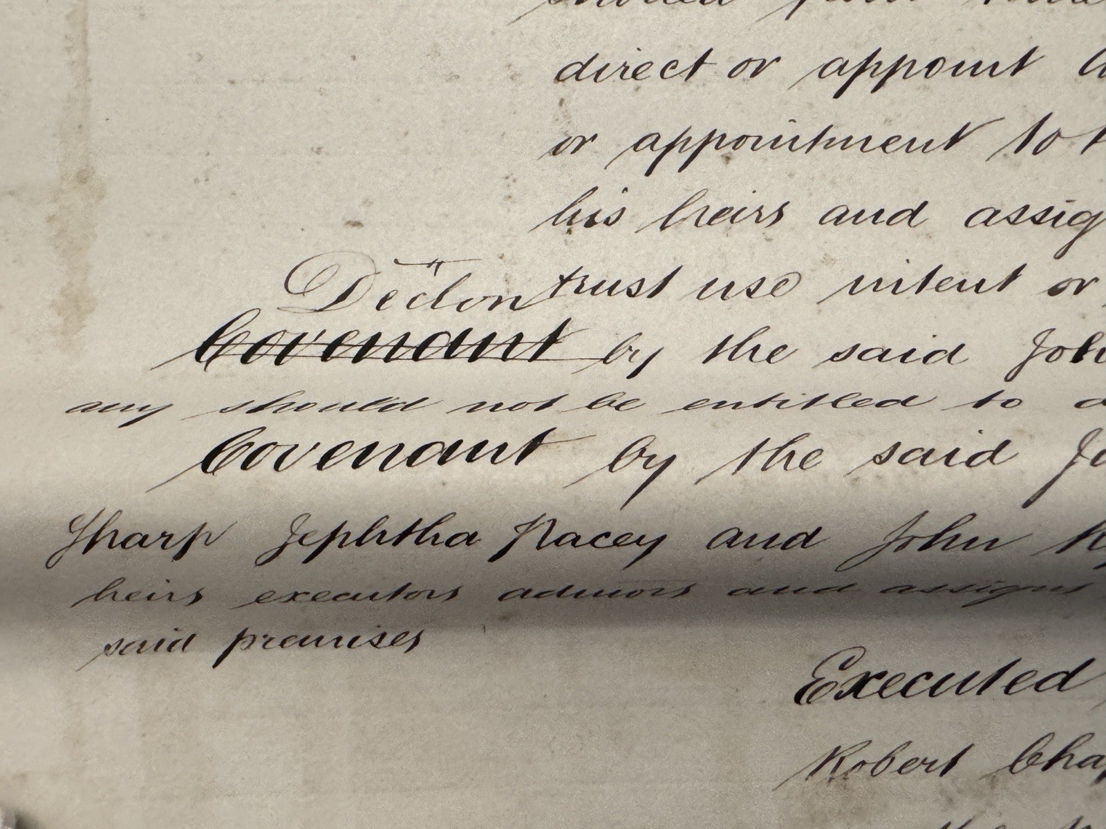 1867 Rare MASSIVE Vellum Abstract of Title Macclesfield Cheshire Manuscript 46pg