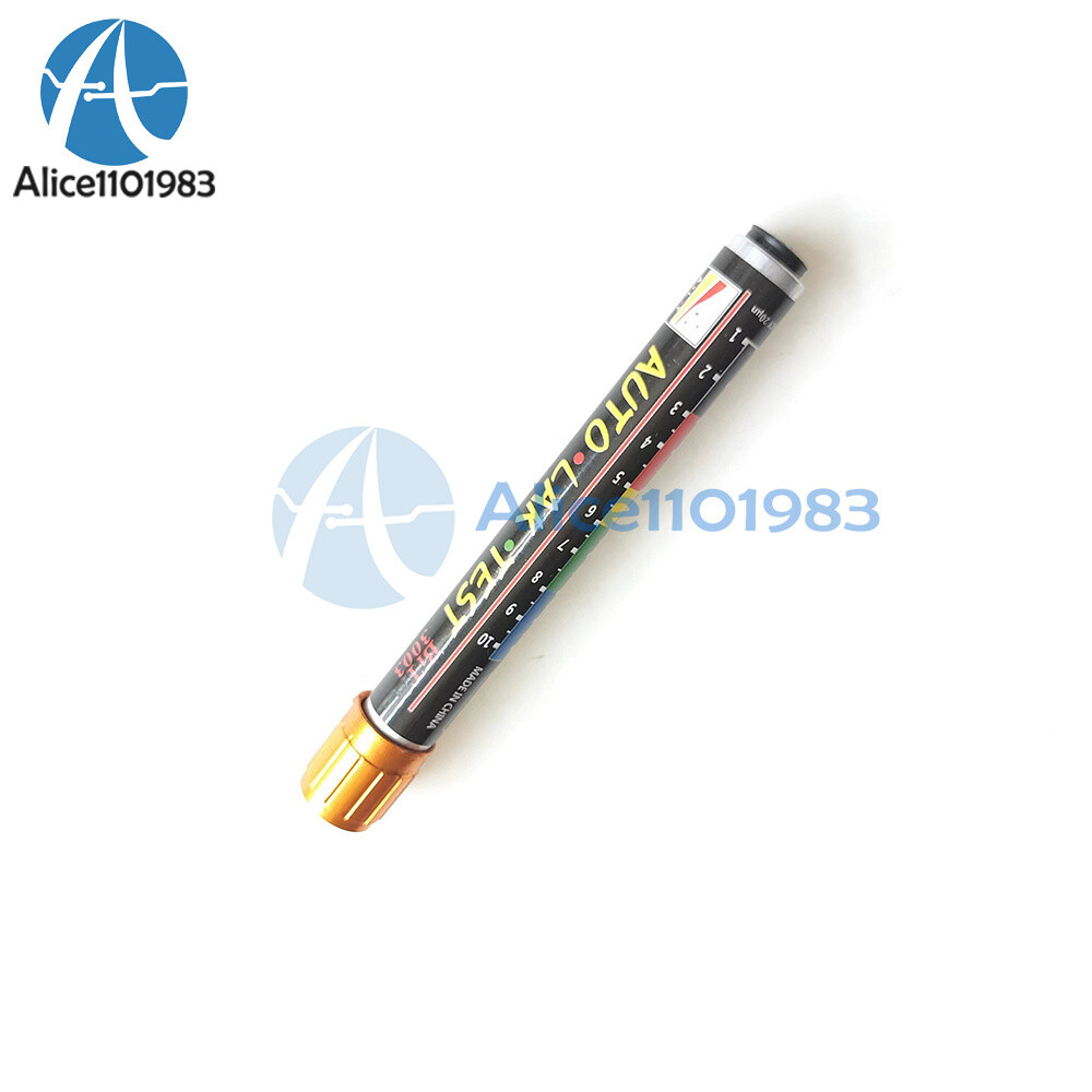 Car Paint Thickness Tester Meter Gauge Portable Automobile Paint Film Pen Tester