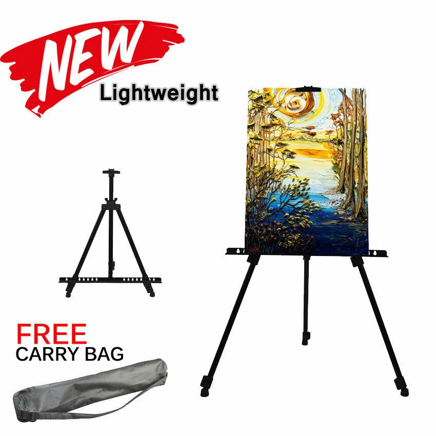 Art Artist Tripod Painting Easel Stand Display Drawing Board Sketch Canvas w/Bag