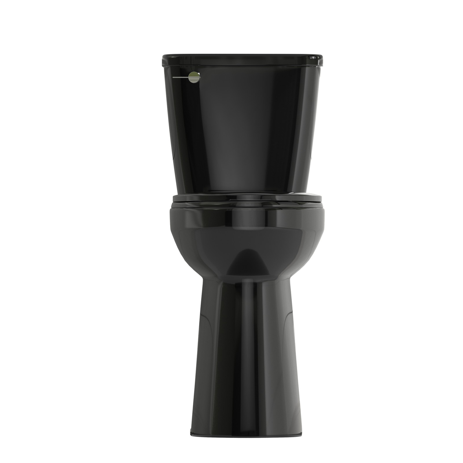 21" Tall Two Piece Toilets for Seniors Elongated Bowl Soft-Close Seat 1.28 GPF