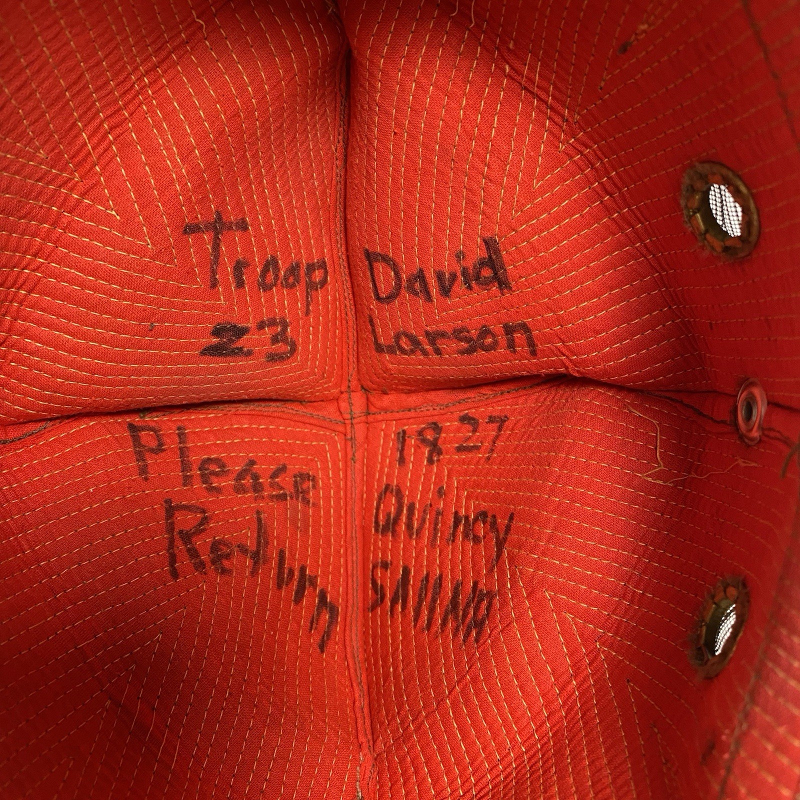 Vietnam War Era Thailand Air Force Base Cowboy Bush Boonie Hat With Provenance!