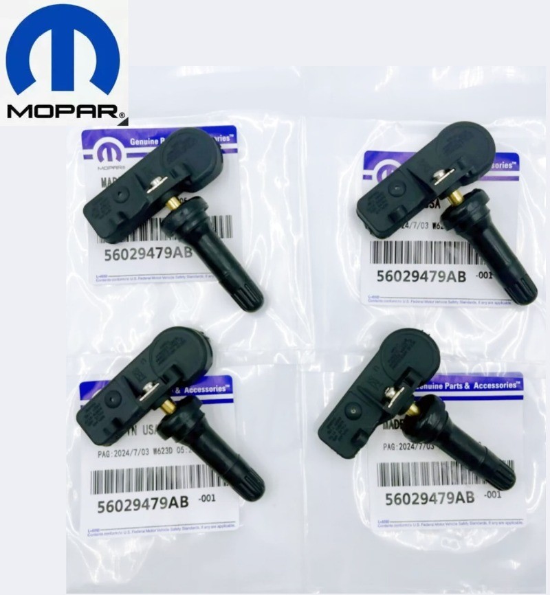 4PCS OEM 56029479AB TPMS Tire Pressure Sensor For Jeep Wrangler Dodge Chrysler