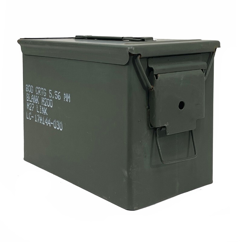 Ammo Cans Combo Grade 1 - 7 Pack (2) Fat 50 Cal (2) 30 Cal, (2) 50 Cal, (1) 548