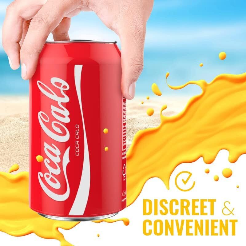 Silicone Beer Can Covers Hide A Beer (3 PACK) Coca Cola Sleeve Koozie 12oz U.S.