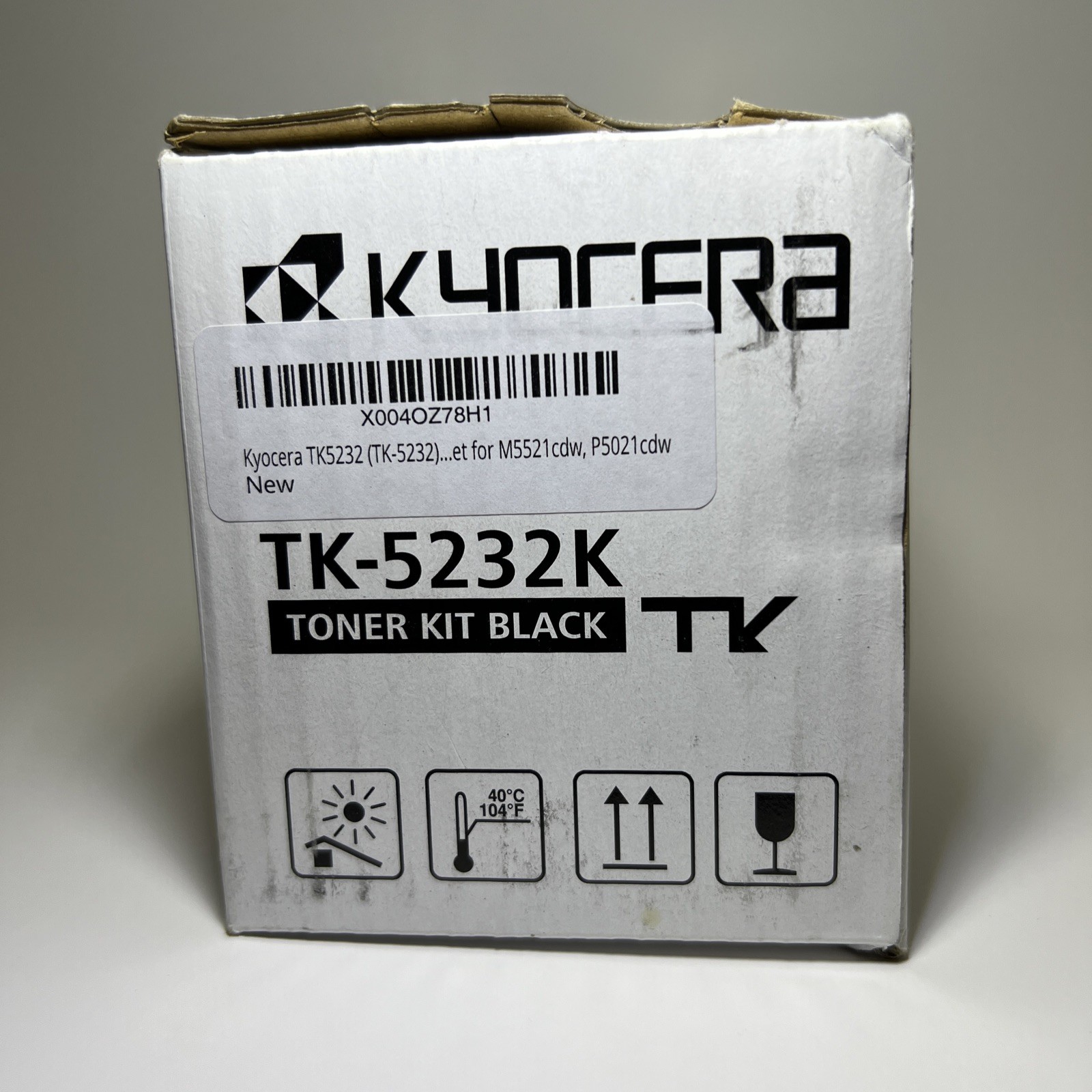 NEW GENUINE Kyocera Copystar P5021cdn M5521cdn Copier MFP BLACK Toner PN TK5232K