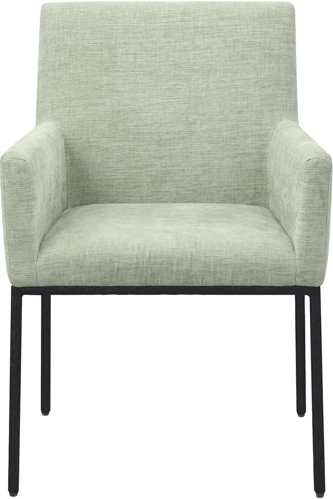 Meridian Furniture Reeves Mint Chenille Fabric Dining Chair (Set of 2)