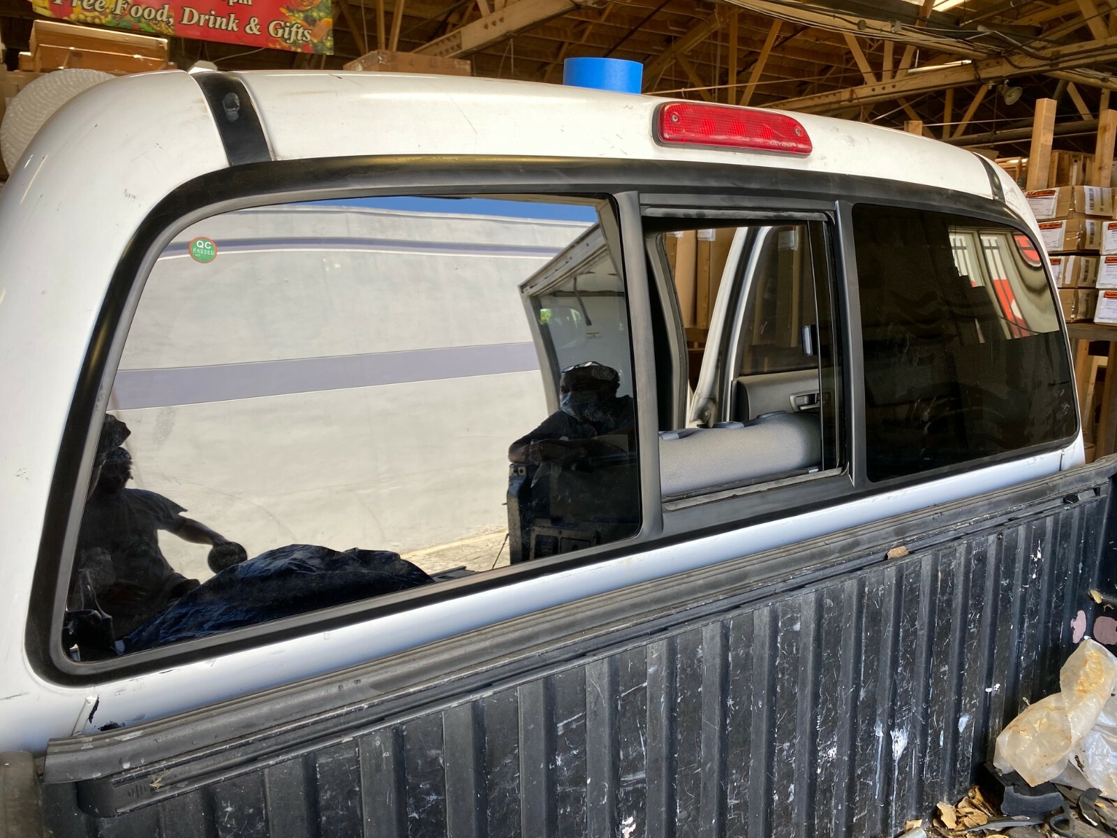 Fits 2005-2023 Toyota Tacoma Back Window Rear Slider Glass Original Style Look