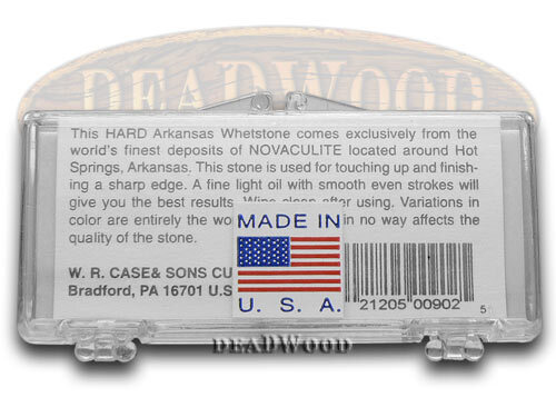 Case xx Hard Arkansas Oilstone Novaculite Whetstone 902