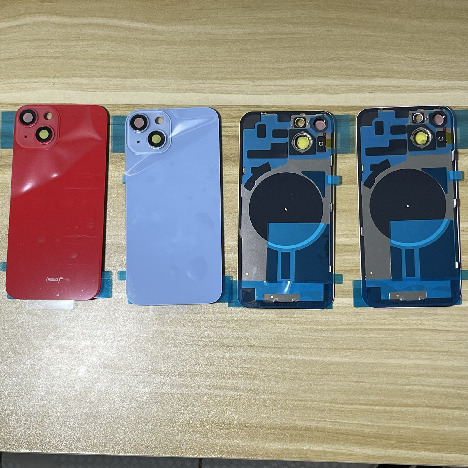 Replacement Rear Back Glass Big Hole For iPhone 14/14 Plus /15/Pro Max Cover Lot