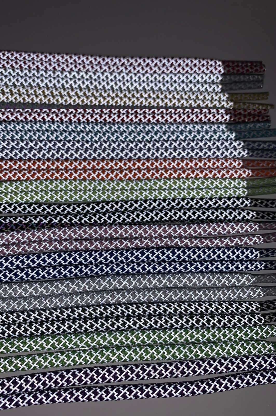 Flat or Round Reflective Sneaker Shoelaces 27 36 45 54 63 72 shoe lace strings