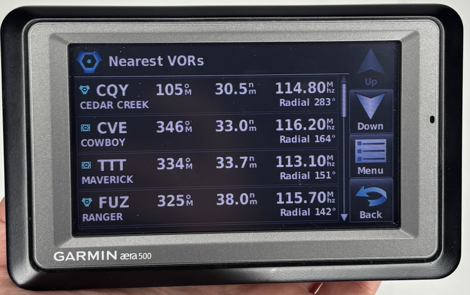 Garmin Aera 500 Portable Aviation Plane GPS Accessories Yoke Mount Cradle Bundle