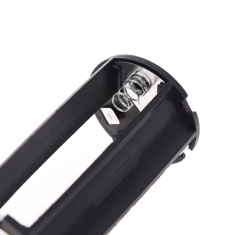 2x 3-AA to D-cell Battery Holder Cylindrical Case For Flashlight Round Circular