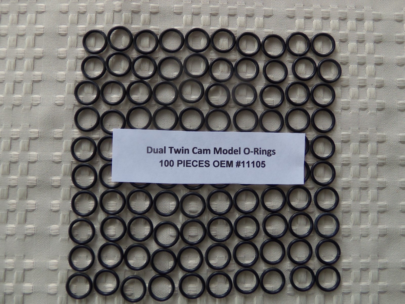 Harley Davidson Drain Plug O-Ring 11105 BULK pak - 100 pieces OEM EQUAL !