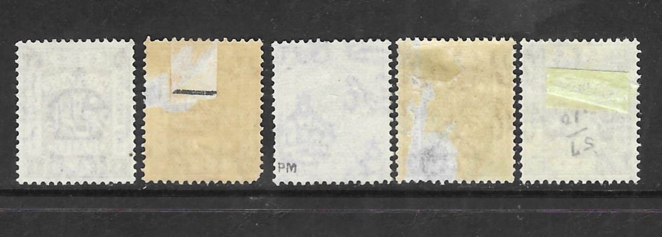 Palestine under British Mandate 1922 Sc# 48/57 MLH/F/VF