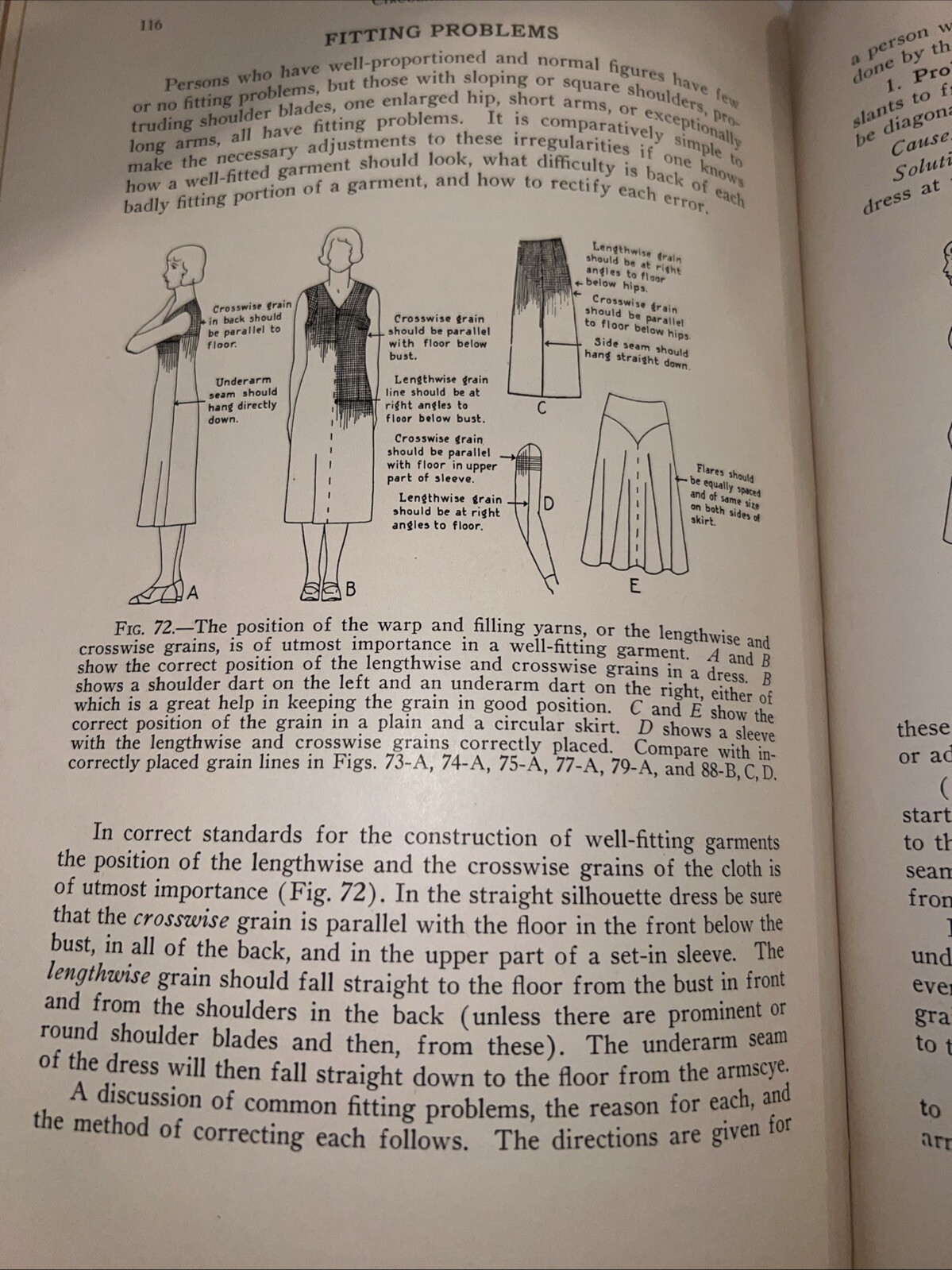 Clothing Construction Mary C. Whitlock 1933 Vintage Sewing Dressmaking Pattern