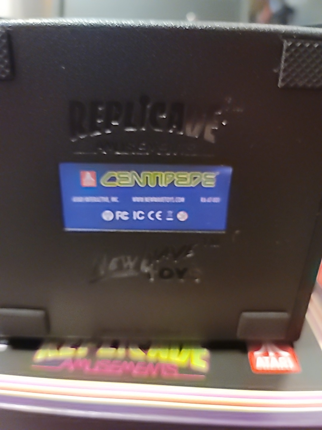 Centipede arcade game 1/6 replicade new wave toys Atari