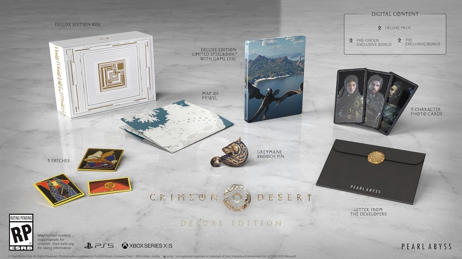CRIMSON DESERT DELUXE EDITION PLAYSTATION 5 - PREORDER (3/20/26 Release)