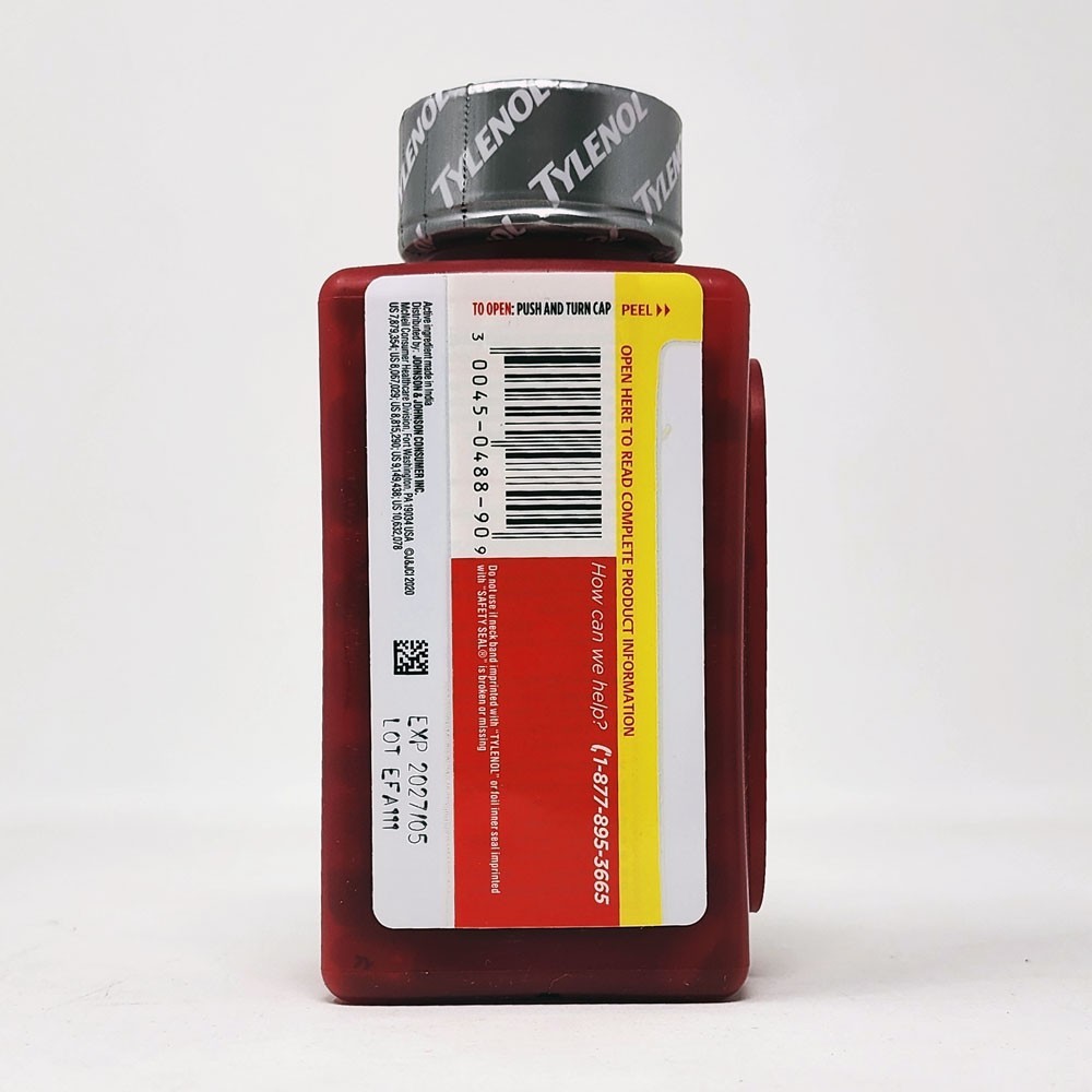 Tylenol Extra Strength Rapid Release Gels 500 mg - 290 gels Exp: 03/27