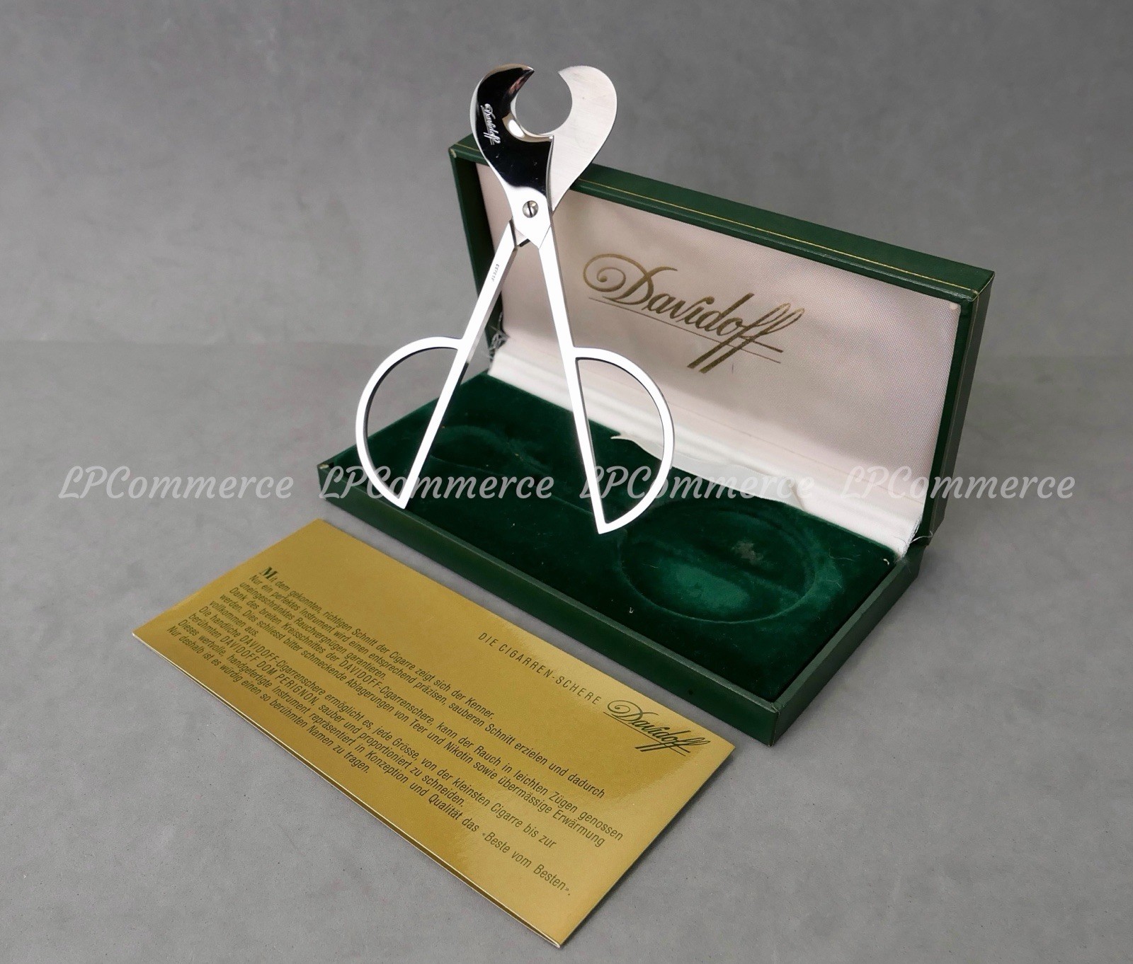 Davidoff NOS Cigar Cutter Box Cigar Phobics Cigar
