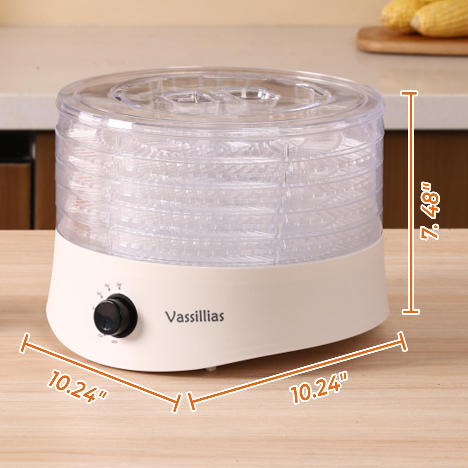 Small Food Dehydrator Dryer - Dehydrator for Healthy Food, Meat, Jerky, Fruit...