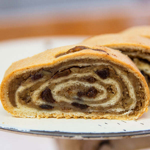 Walnut & Raisin Filled Kolachi Roll