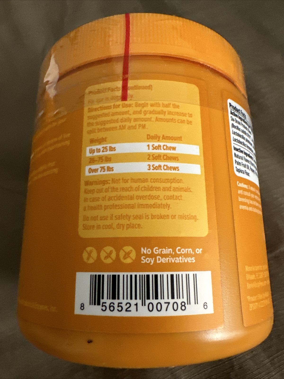 Zesty Paws 14737238 Probiotic Bites for Dogs - 90 Soft Chews