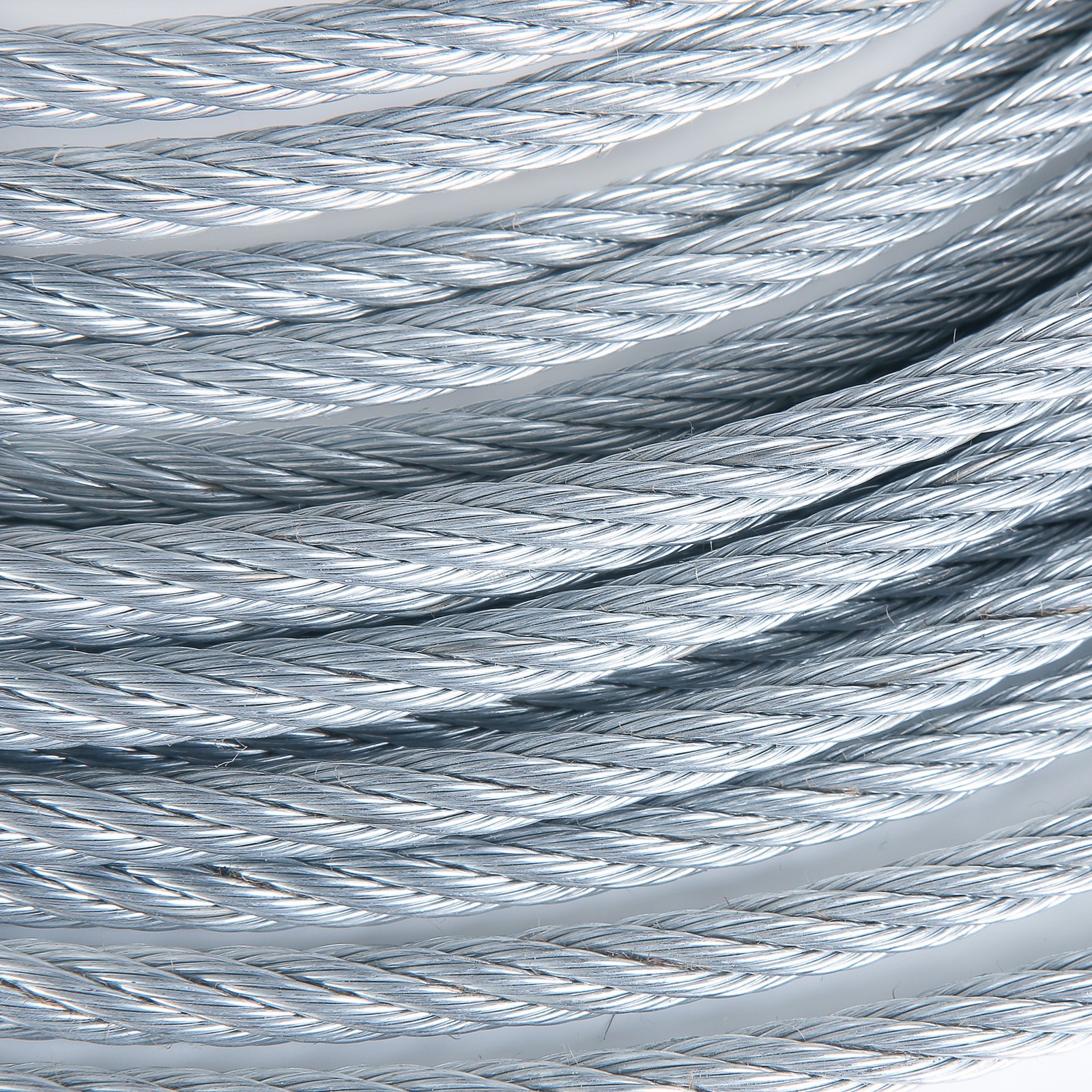 3/8" Galvanized Aircraft Cable Steel Wire Rope 7x19 (150 Feet)