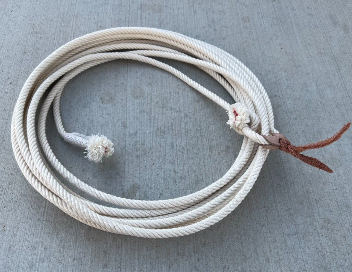 27ft WESTERN KIDS ROPE LASSO CHARRO RANCH ROPE. KIDS COWBOY RODEO BEGINNER ROPE