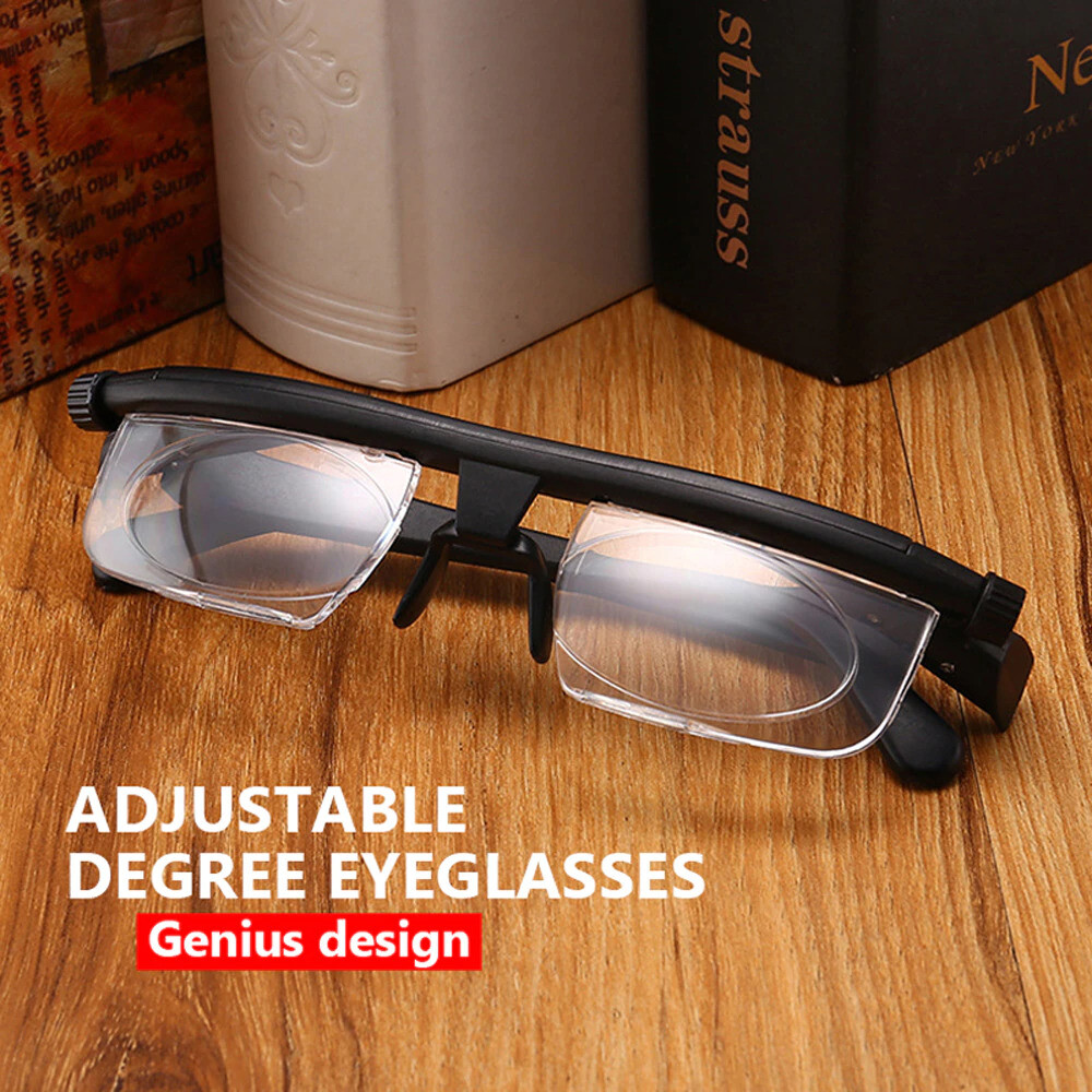 Adjustable Glasses Variable Focus Near and Far for Reading Distance Vision glass