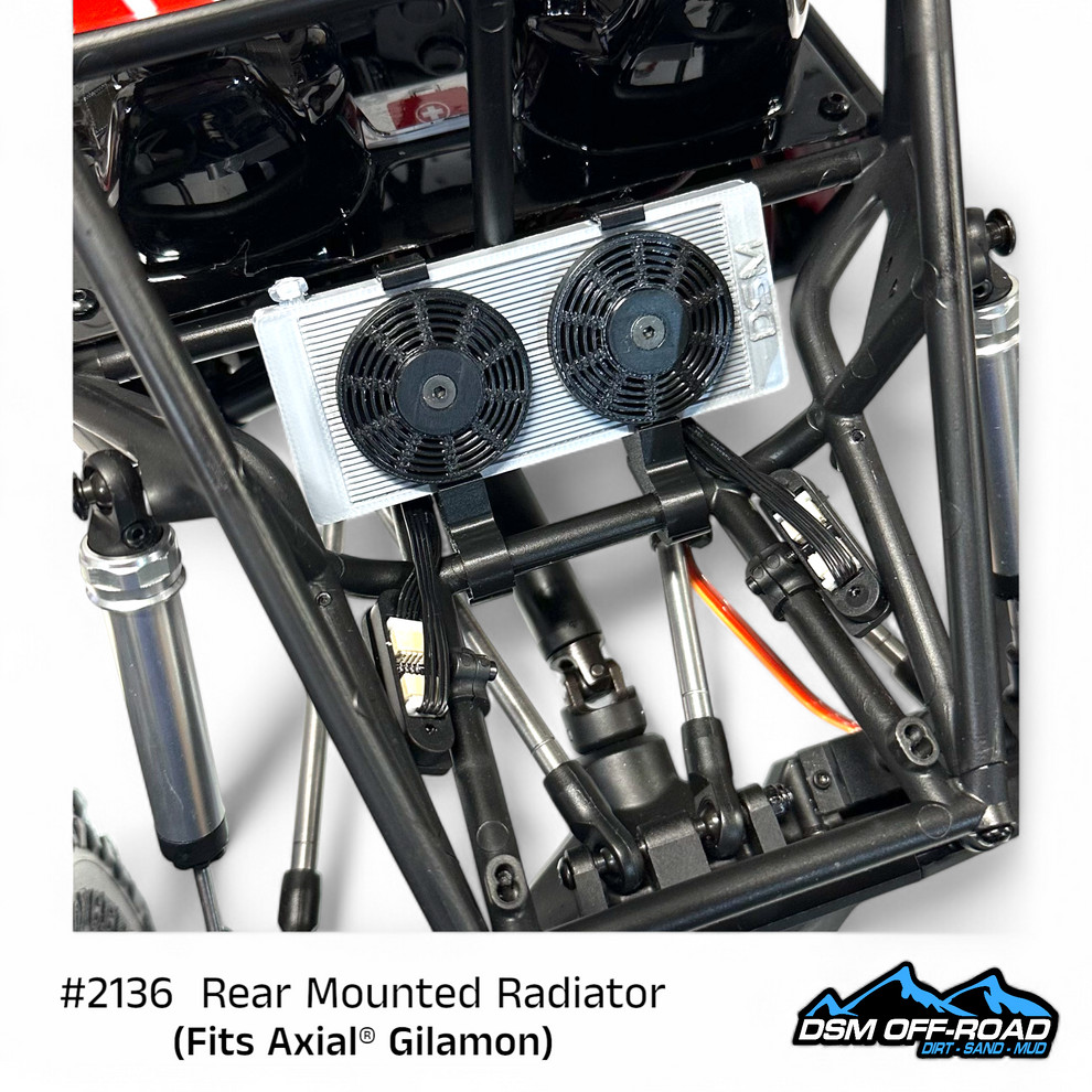 Rear Mounted Radiator (Fits Axial® Gilamon)