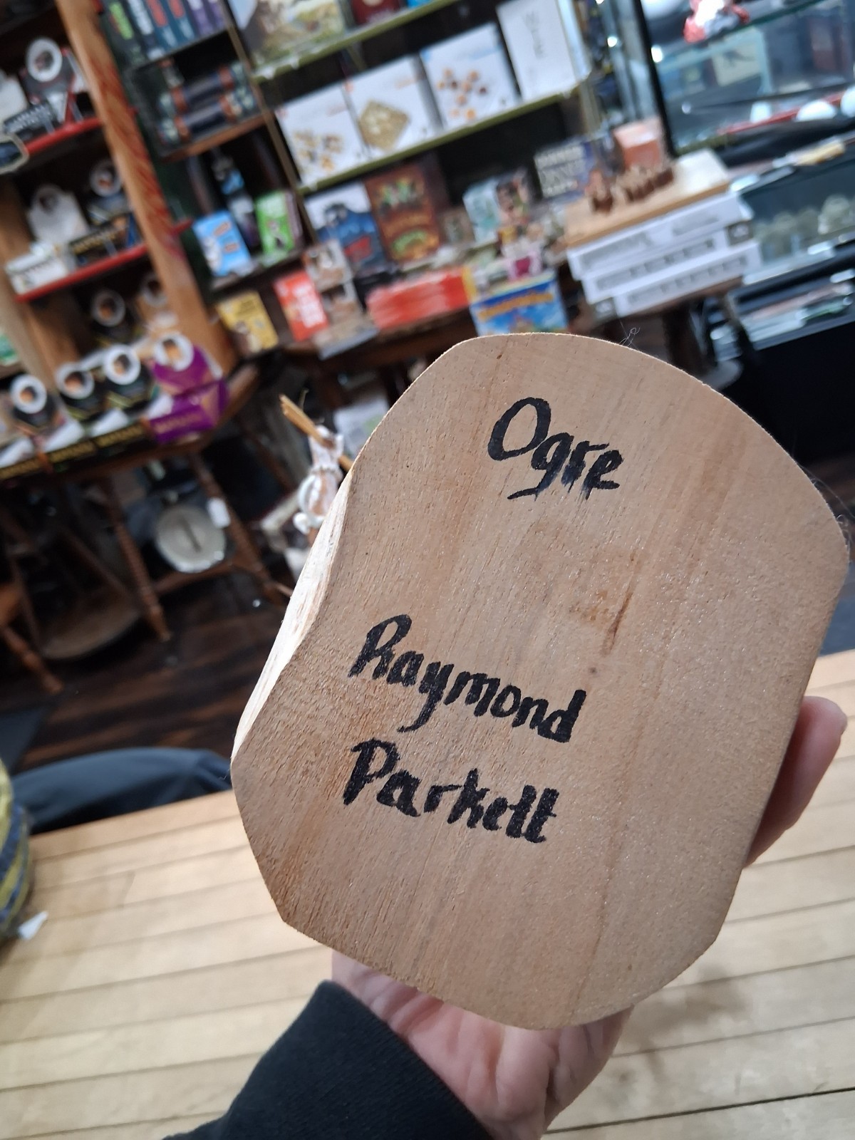 White Ogre Kachina Doll Hand Carved Hopi Style Figure