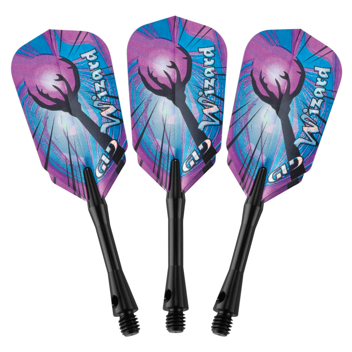 Viper Wizard Soft Tip Darts - Dartboard Game Accessory - Blue/Black - 18 Grams