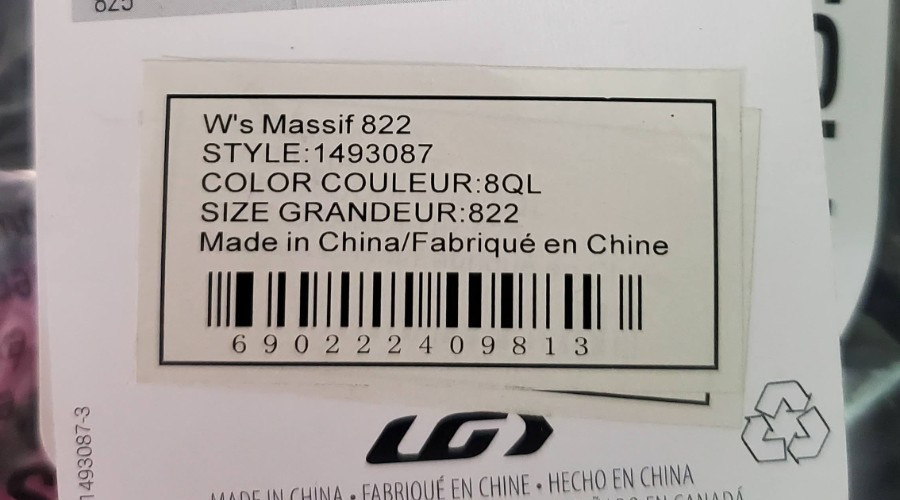 Louis Garneau Women's Massif 822 Snowshoes, BOA, Black/Pink (Users 80-160lbs)