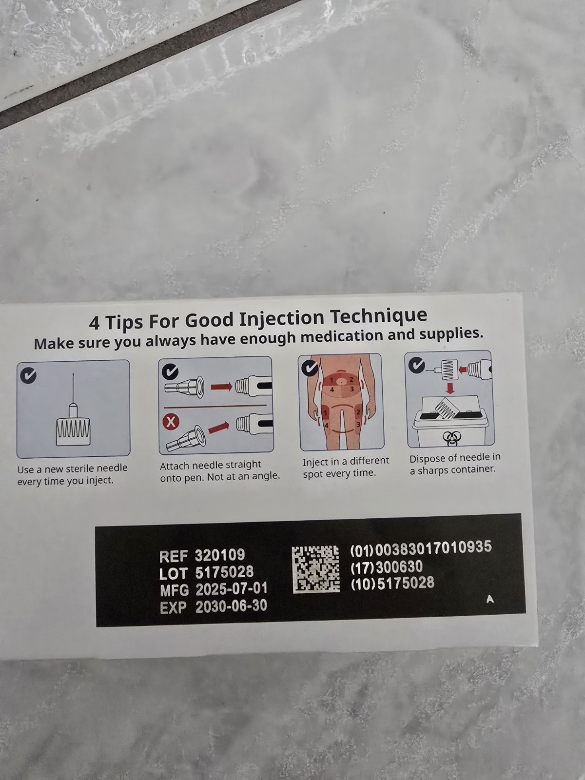 31G X 8mm Pen Tip Full Unopened Box, Universal Fit