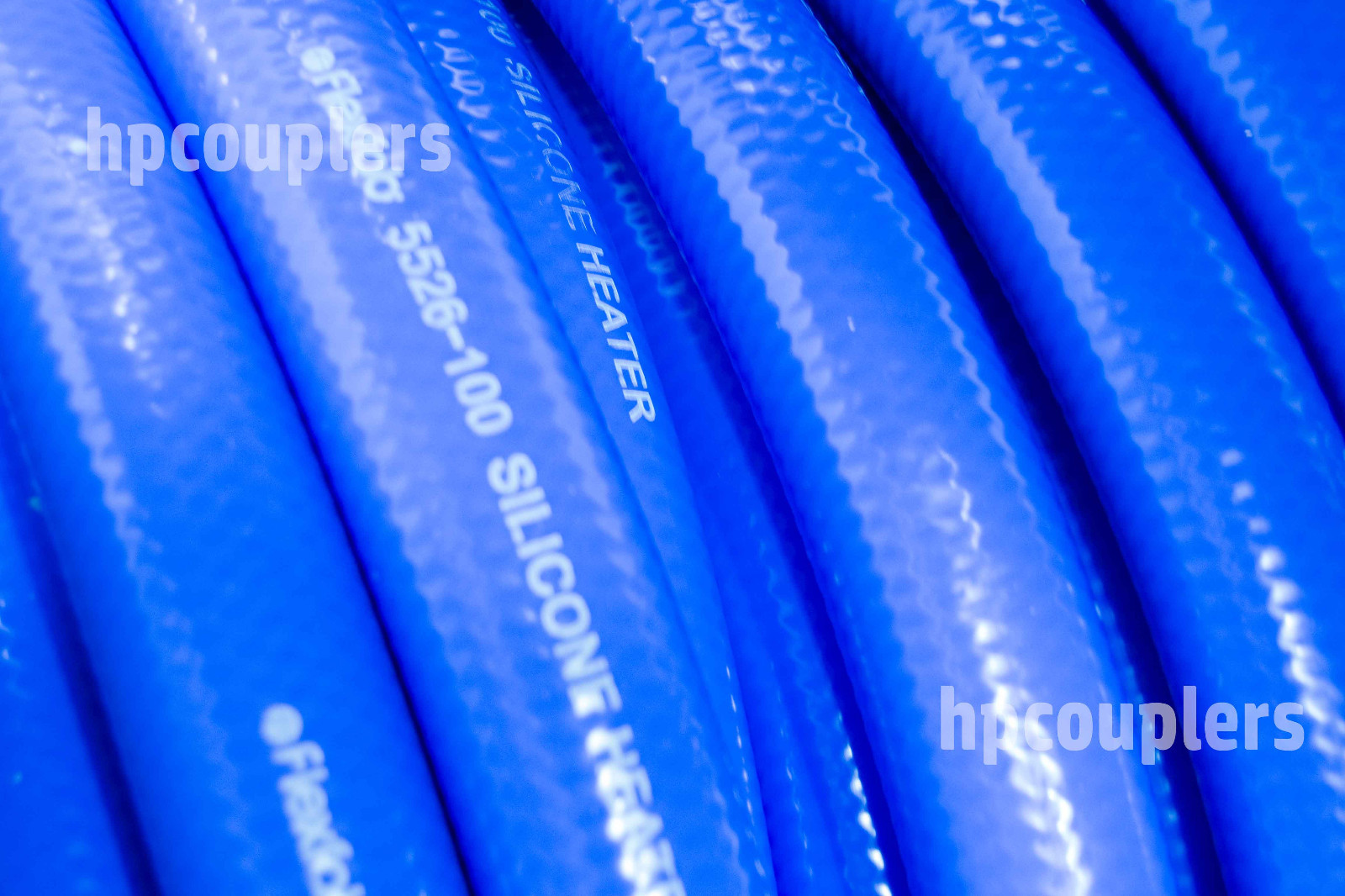 FlexFab 5526-100, 1" x 1ft, Blue Silicone Heater Hose High Temp Coolant Hose