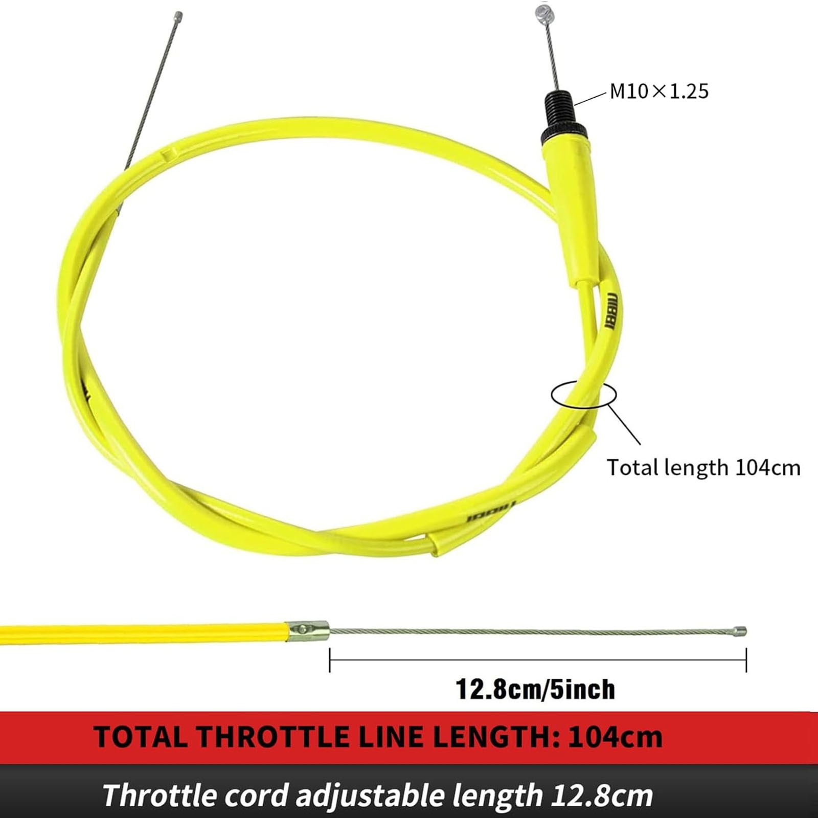 NIBBI 30mm Carburetor Air Filter Trottle Cable Kit For Kawasaki Bayou220 KLF220A