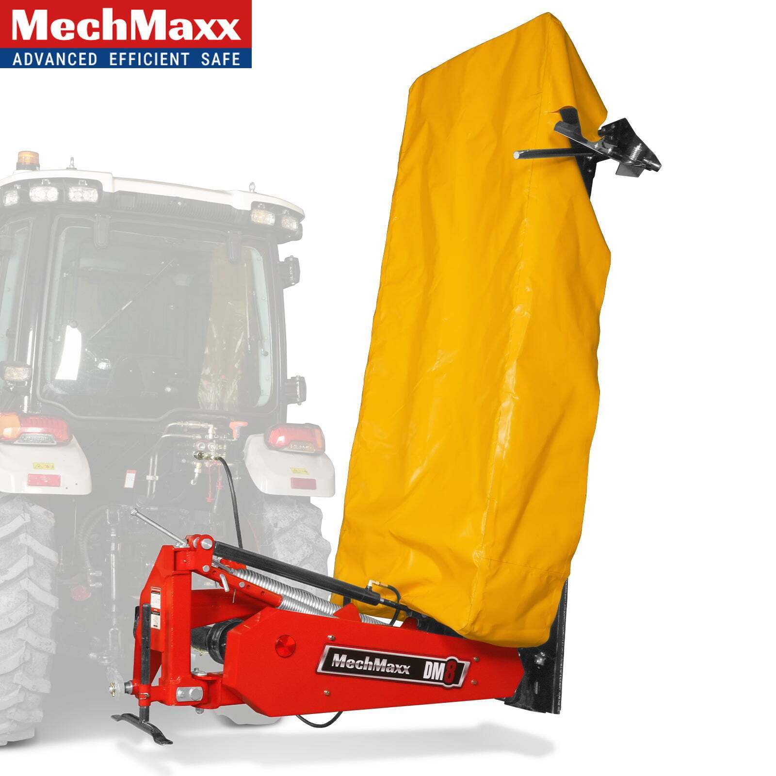 MechMaxx 3-Point 8FT Disc Mower, 6 Disc, For 50-100HP Tractor, Cat.2, DM8