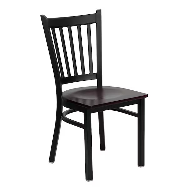 Hercules Restaurant Chair, 17 in W 20-1/4" L 34-1/4" H, Plywood Seat Flash