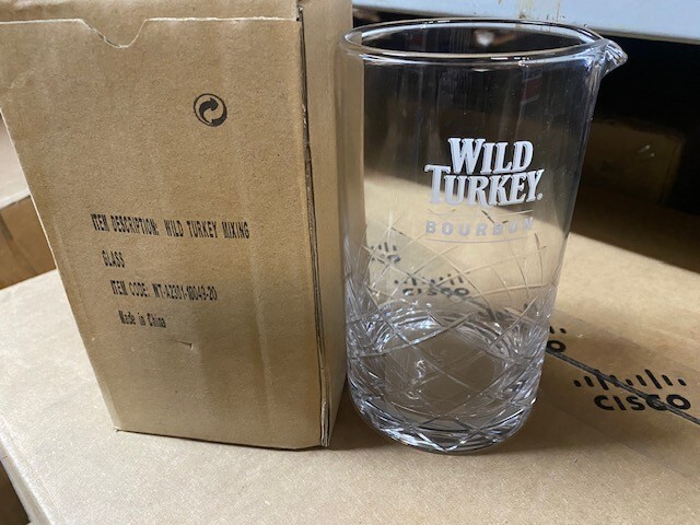 WILD TURKEY MIXING GLASS