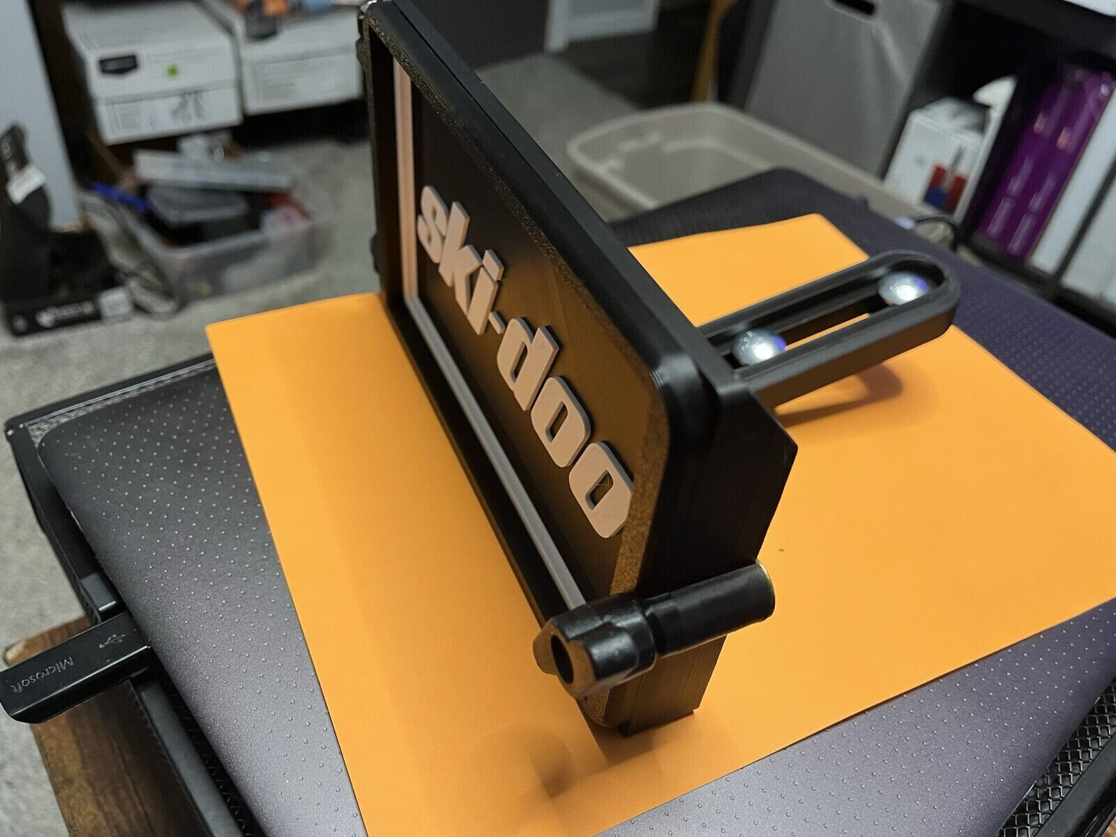 Universal Snowmobile / ATV / UTV GPS Mount - Garmin Drivesmart 76, 65, 61